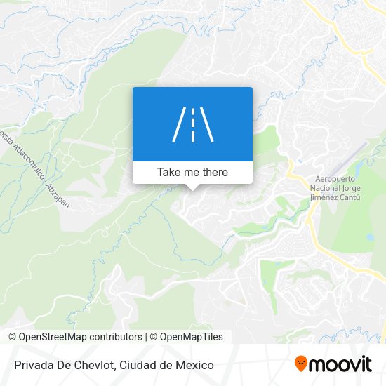 Mapa de Privada De Chevlot