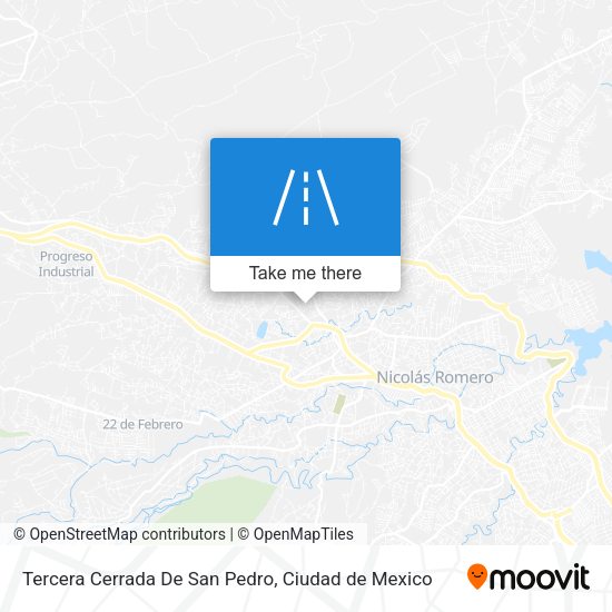 Tercera Cerrada De San Pedro map