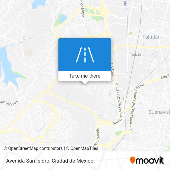 Avenida San Isidro map