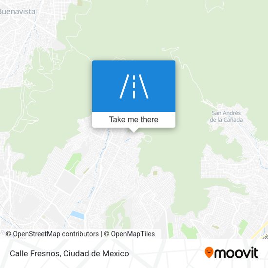 Calle Fresnos map