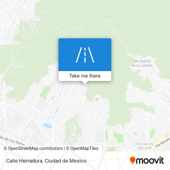 Calle Herradura map