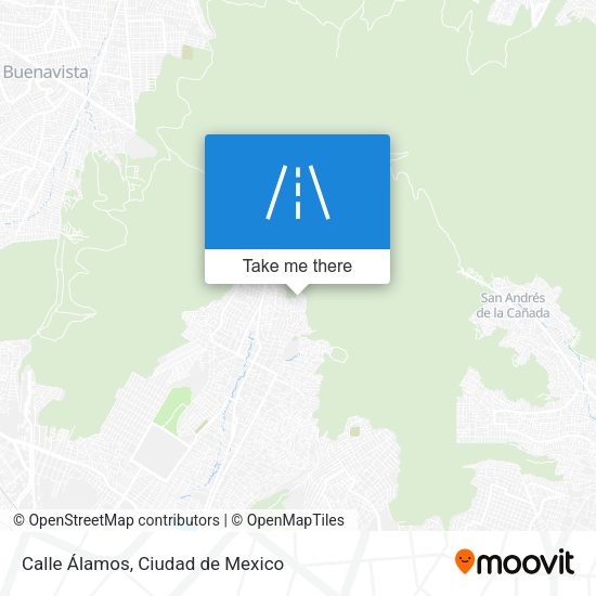 Calle Álamos map