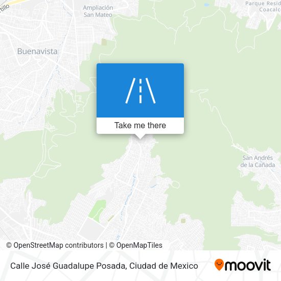 Calle José Guadalupe Posada map