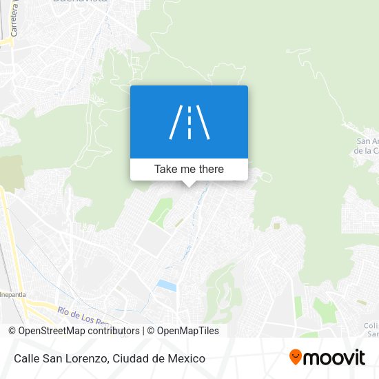 Calle San Lorenzo map
