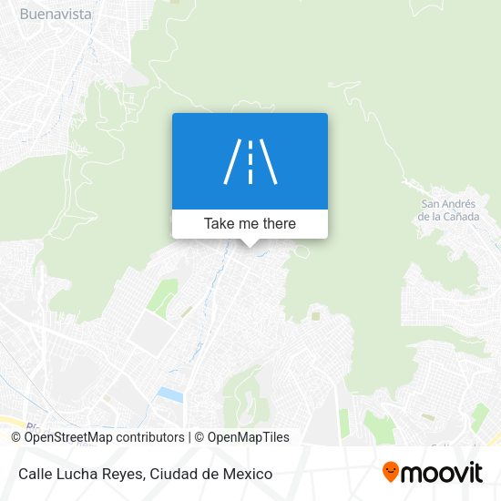 Mapa de Calle Lucha Reyes