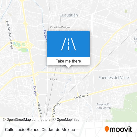 Calle Lucio Blanco map