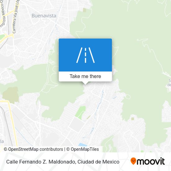 Calle Fernando Z. Maldonado map