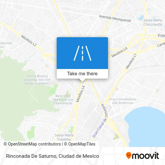 Rinconada De Saturno map