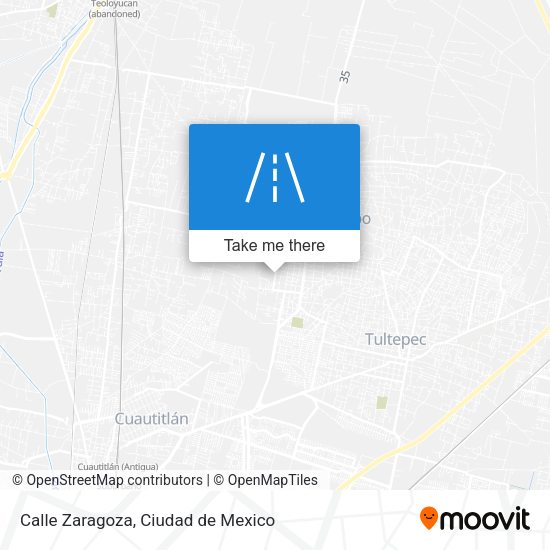 Mapa de Calle Zaragoza