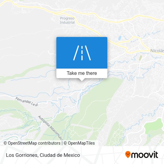 Mapa de Los Gorriones