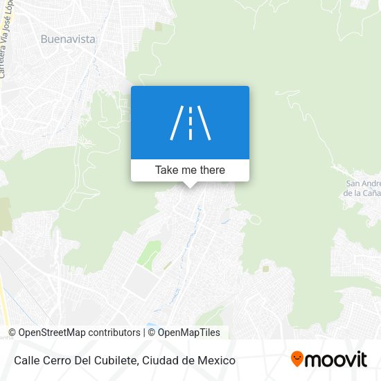 Mapa de Calle Cerro Del Cubilete