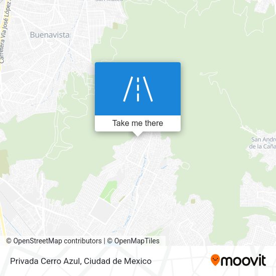 Privada Cerro Azul map