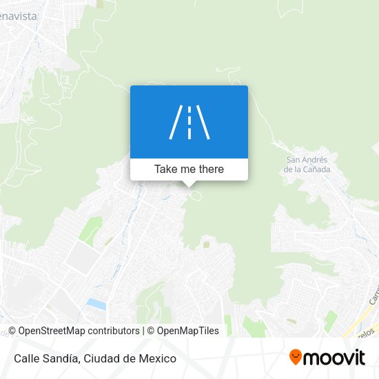 Calle Sandía map