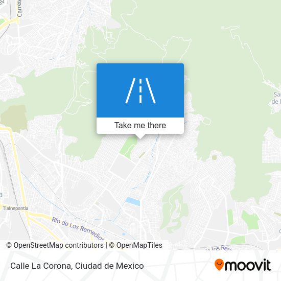 Mapa de Calle La Corona