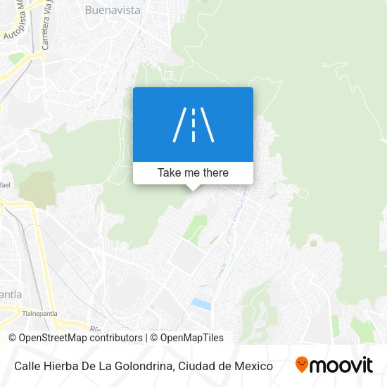 Calle Hierba De La Golondrina map