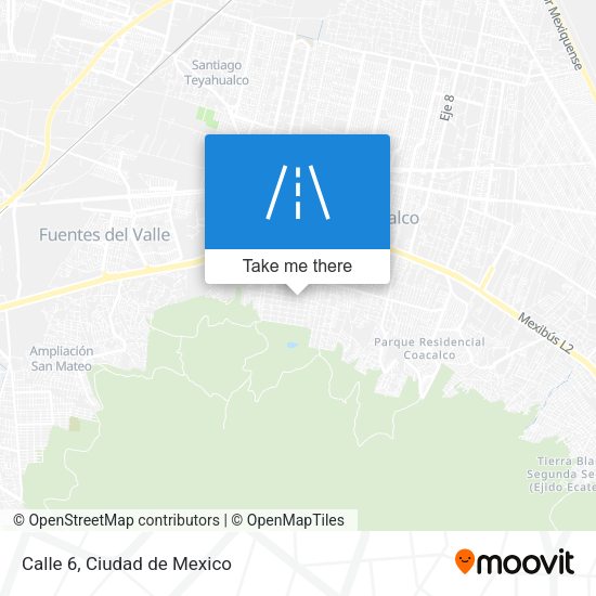 Mapa de Calle 6