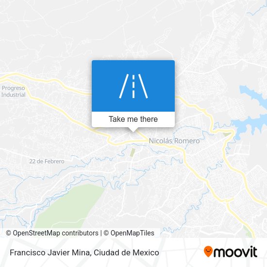 Francisco Javier Mina map