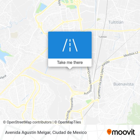 Avenida Agustín Melgar map