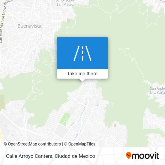 Calle Arroyo Cantera map