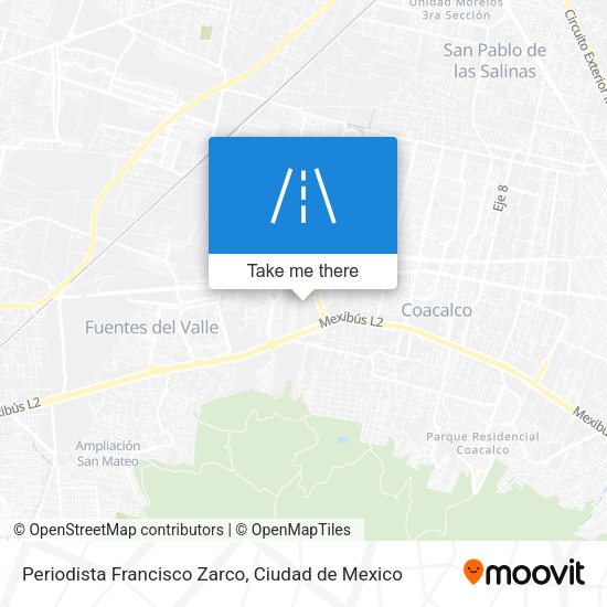 Periodista Francisco Zarco map