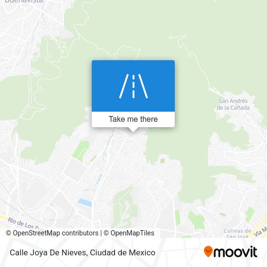 Calle Joya De Nieves map