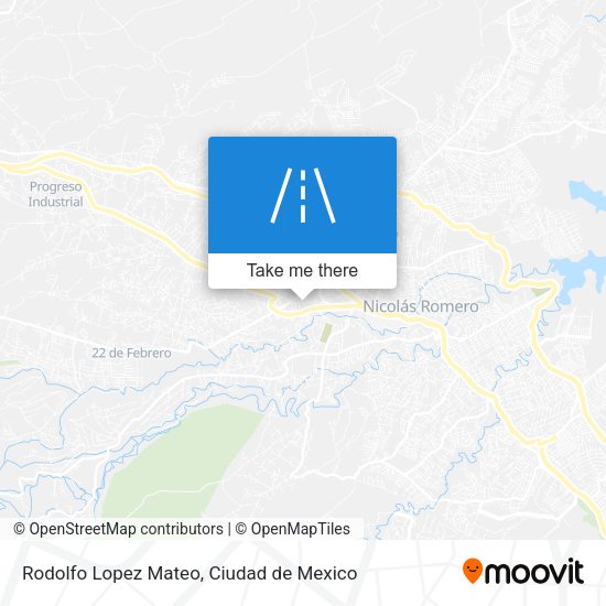 Mapa de Rodolfo Lopez Mateo