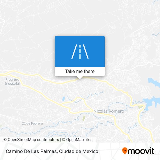 Mapa de Camino De Las Palmas