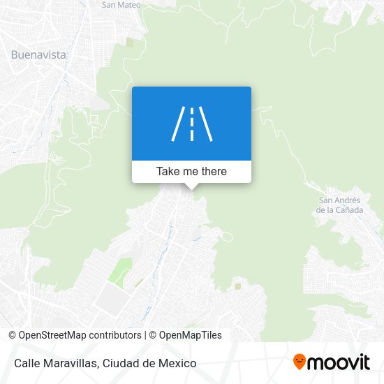 Calle Maravillas map