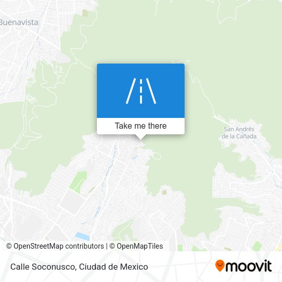 Calle Soconusco map