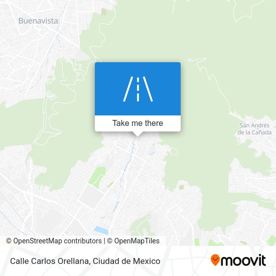 Calle Carlos Orellana map