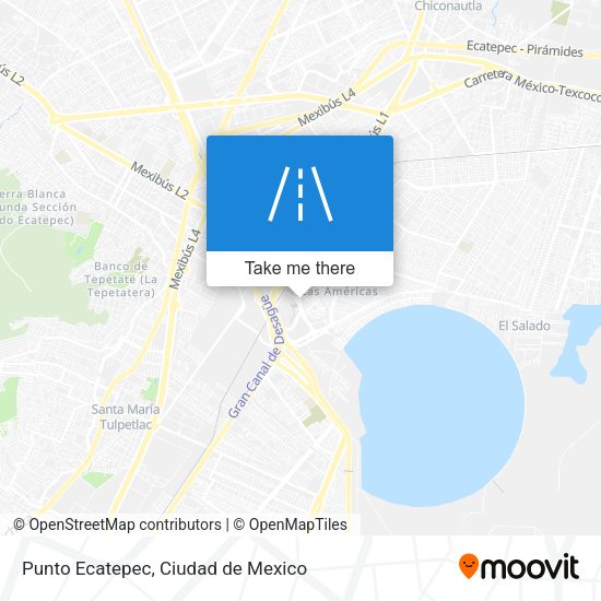 Punto Ecatepec map