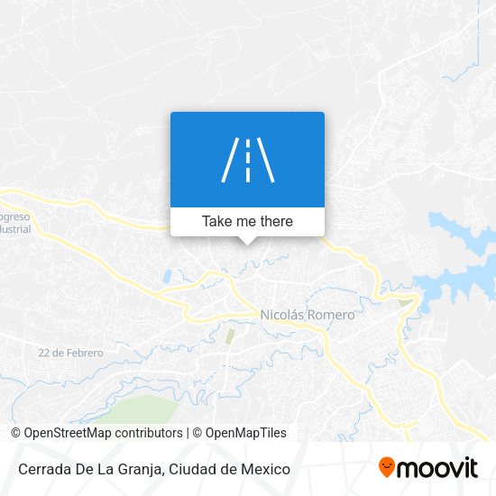 Cerrada De La Granja map