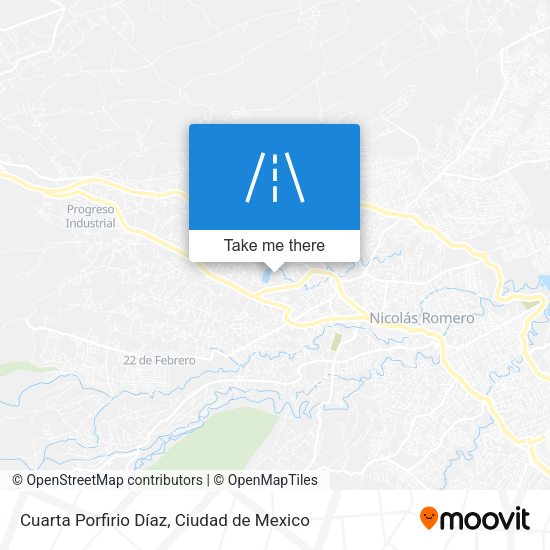 Cuarta Porfirio Díaz map