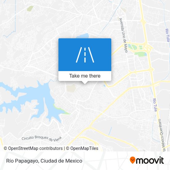 Mapa de Río Papagayo
