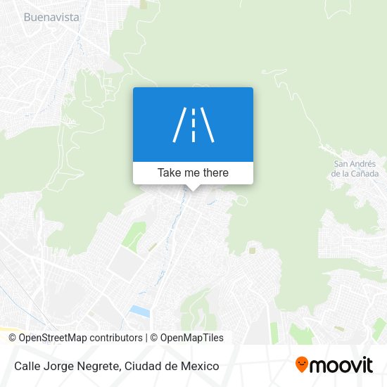 Mapa de Calle Jorge Negrete