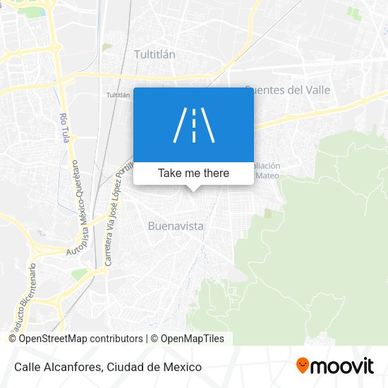 Mapa de Calle Alcanfores