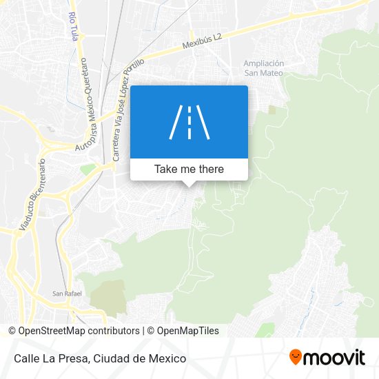 Calle La Presa map