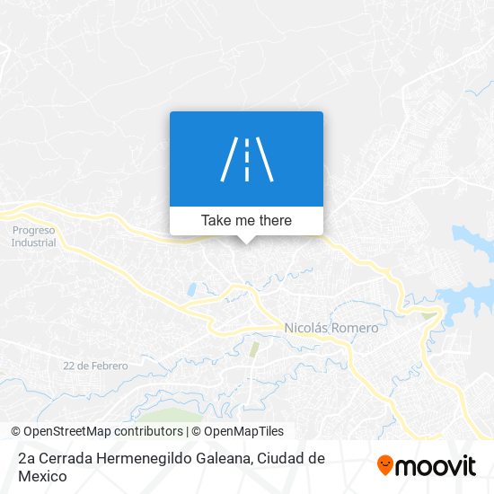2a Cerrada Hermenegildo Galeana map