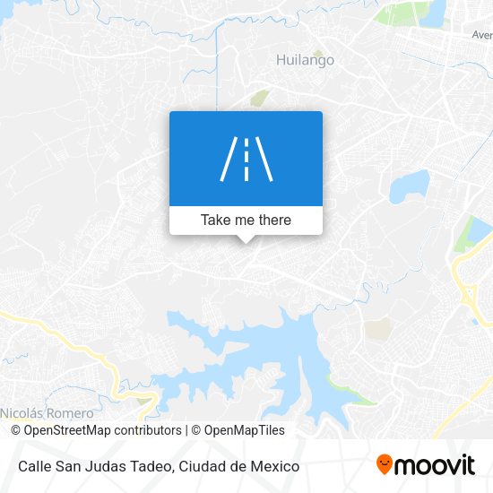 Mapa de Calle San Judas Tadeo
