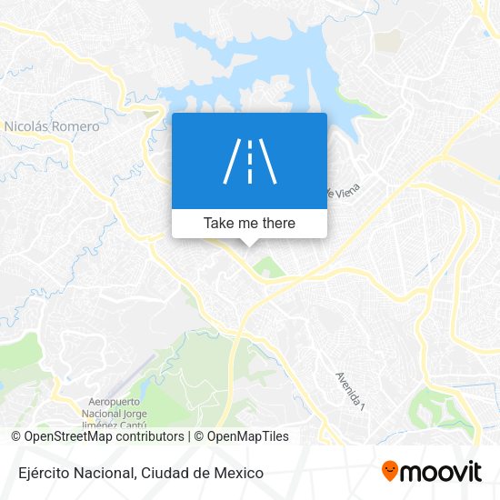 Mapa de Ejército Nacional