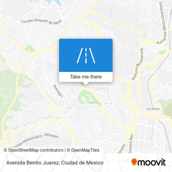 Mapa de Avenida Benito Juarez