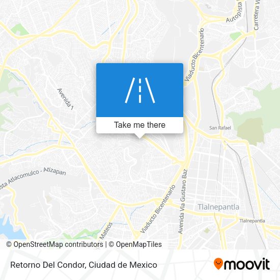 Retorno Del Condor map
