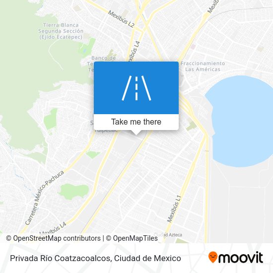 Mapa de Privada Río Coatzacoalcos
