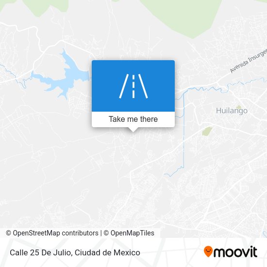 Calle 25 De Julio map