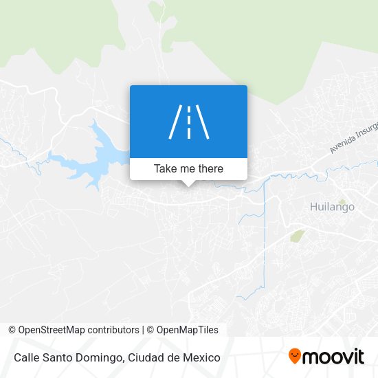 Calle Santo Domingo map