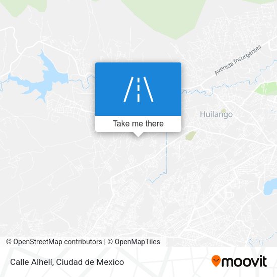 Mapa de Calle Alhelí