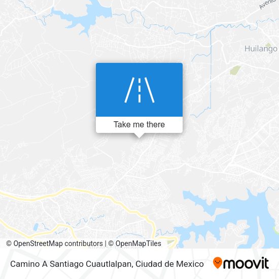 Camino A Santiago Cuautlalpan map