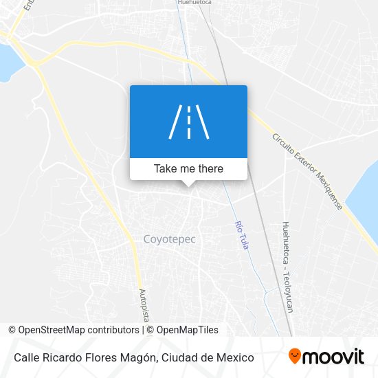 Calle Ricardo Flores Magón map