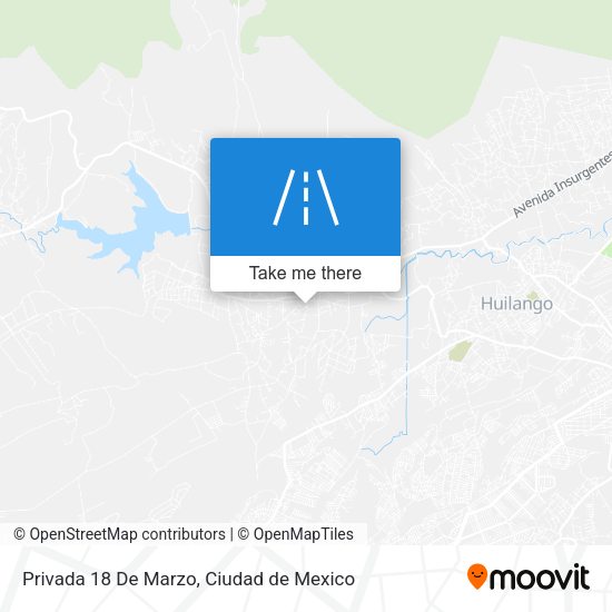 Privada 18 De Marzo map