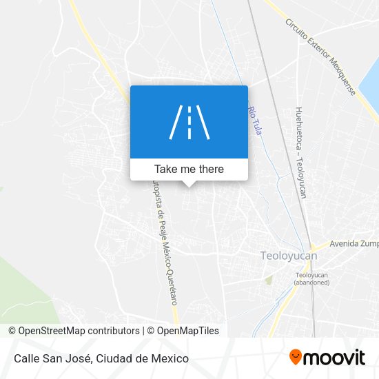 Calle San José map